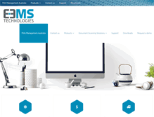 Tablet Screenshot of eems.com.au